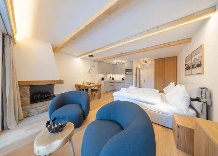 Apartamento New Exclusive With Efireplace, Pool & Sauna São Moritz